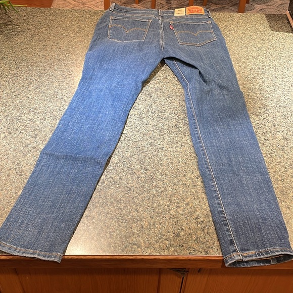 Levi’s 721 high rise Skinny jeans distressed size 8 Medium W29 L30 NEW 5 pocket - Picture 7 of 12